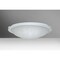 Besa Lighting Trio 16 Ceiling, Stucco, Polished Nickel Clips, 2x100W Incandescent 9681ST-PN - alternate 1